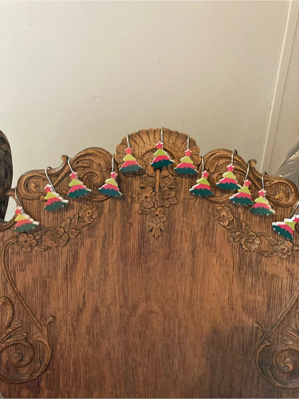 Festive Shower Curtain Hooks